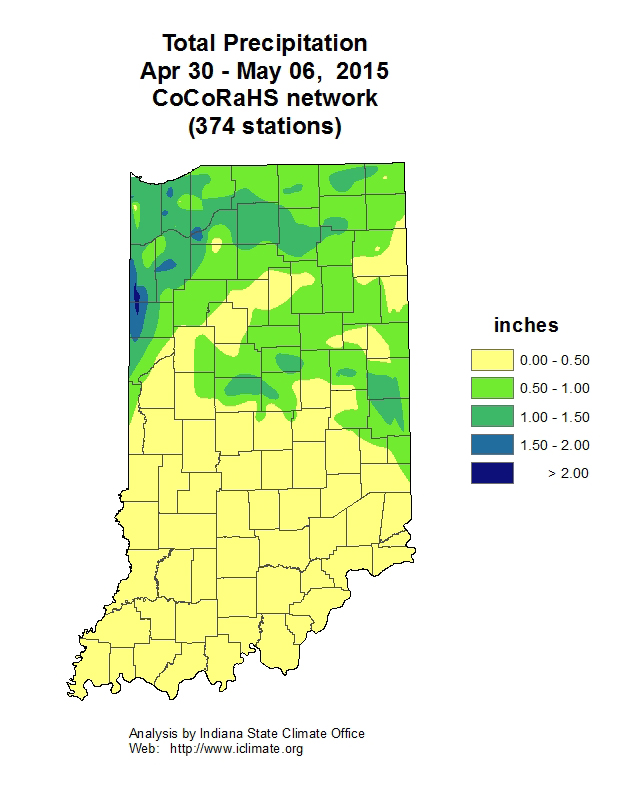 total precipitation