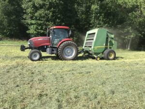 Bailing Hay