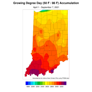 growing degree day accumulation