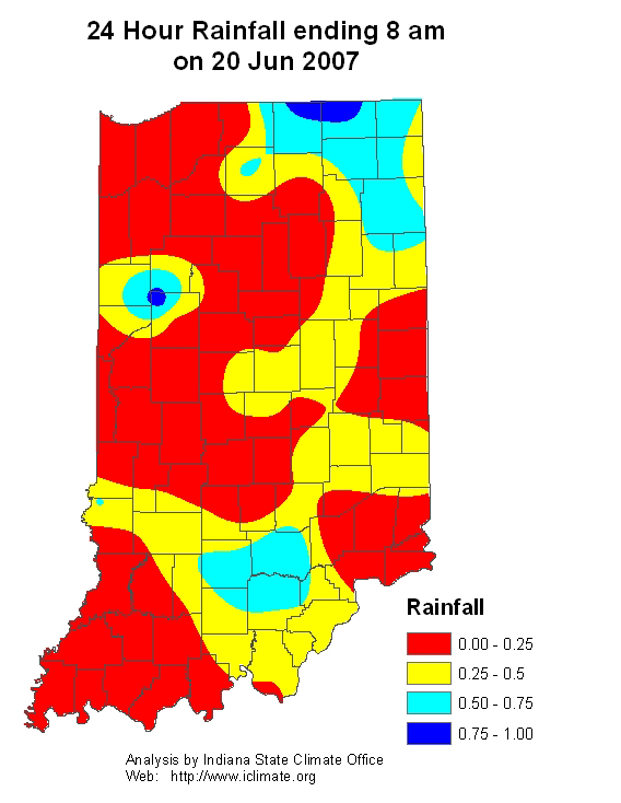 rainfall map