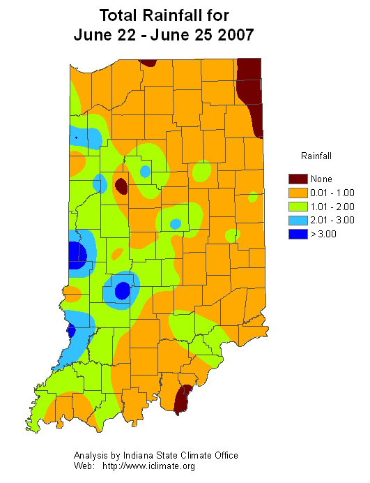 rainfall map