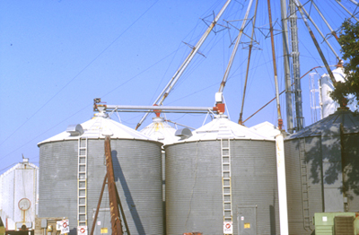 Grain bins