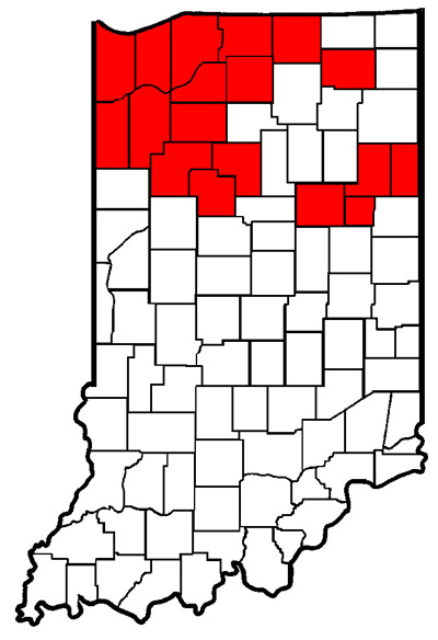 western bean cutworm found in the counties marked red