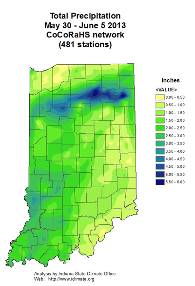 toal precipitation