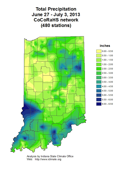 total precipitation