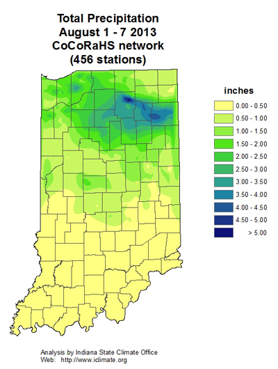 total precipitation