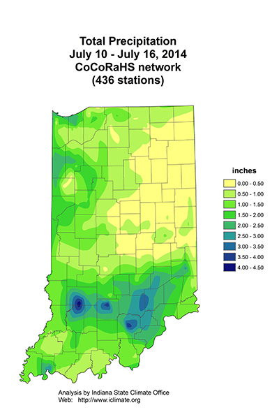 total precipitation