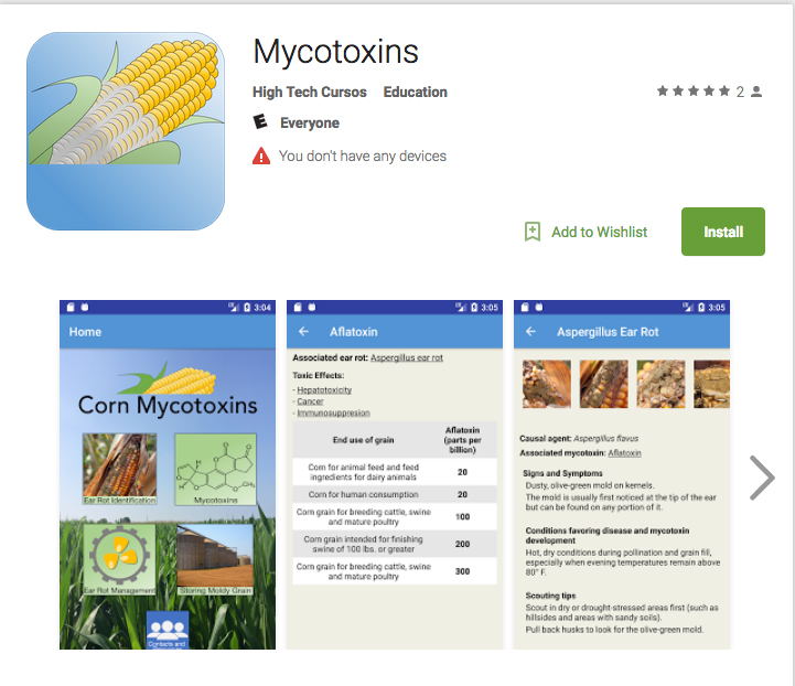  New Mycotoxin app.